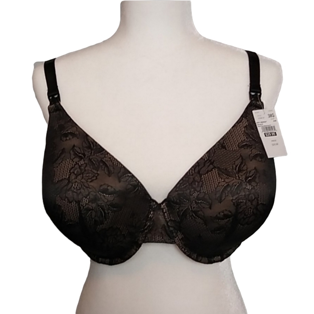 MOTHERHOOD Maternity Black Padded Nursing Bra